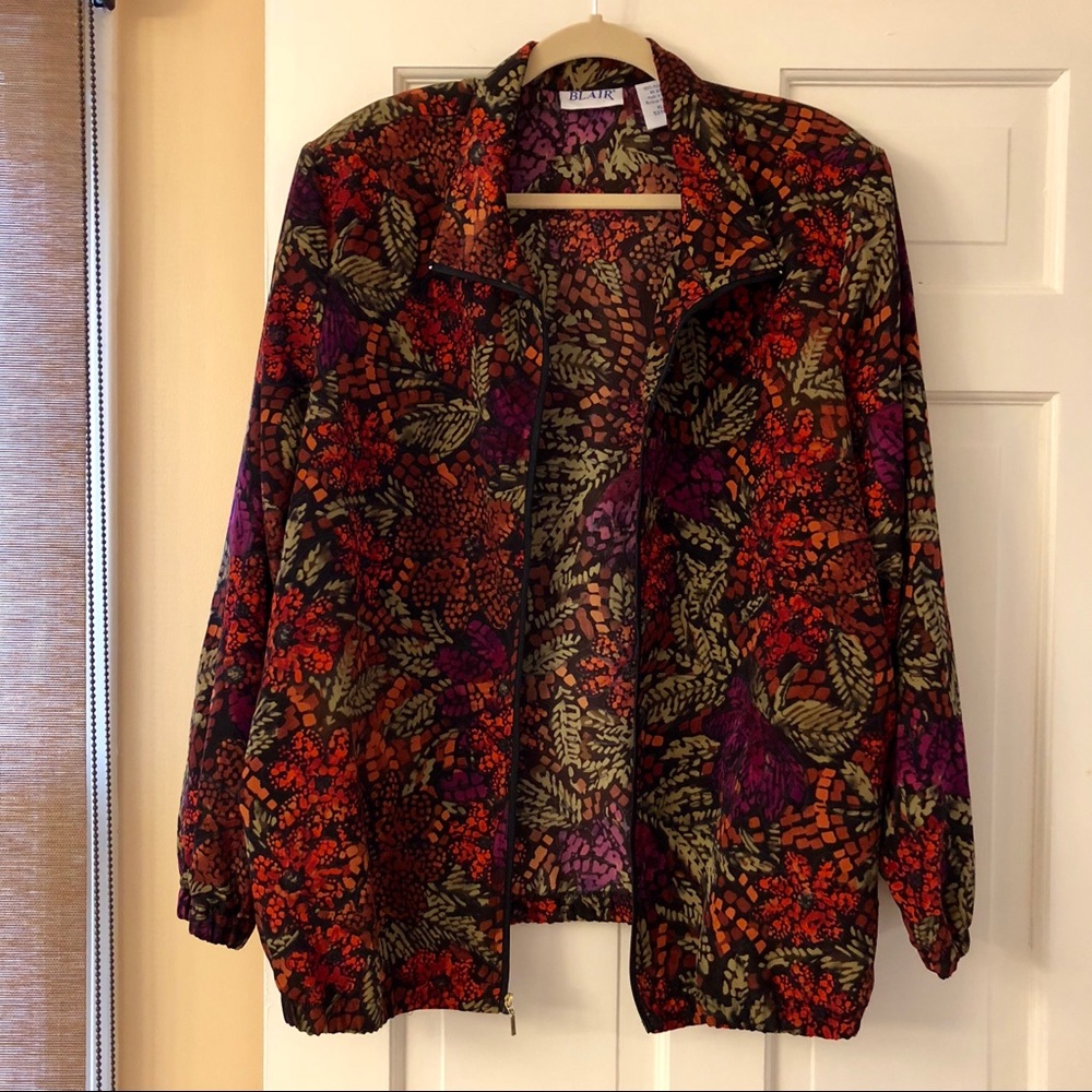 Blair Floral Windbreaker/Jacket